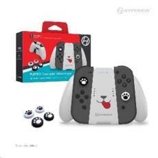 Hyperkin Pupper Nintendo Switch Joy-Con Controller Grip + Thumb Grips (4x)