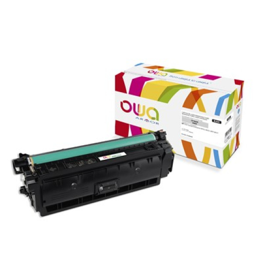 OWA Armor toner pro HP Color Laserjet Ese M552, M553, MFP M577, 12500   Stran, CF360X, černá/black