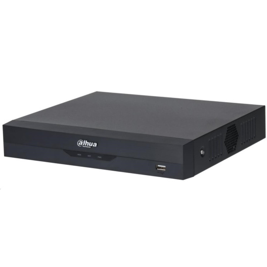 Dahua N220108HS-8P-4KS4, NVR, 8× IP, 12Mpx, 144Mbps, H.265+, 1× HDD, HDMI, VGA, 1× LAN, 8× PoE, SMD+