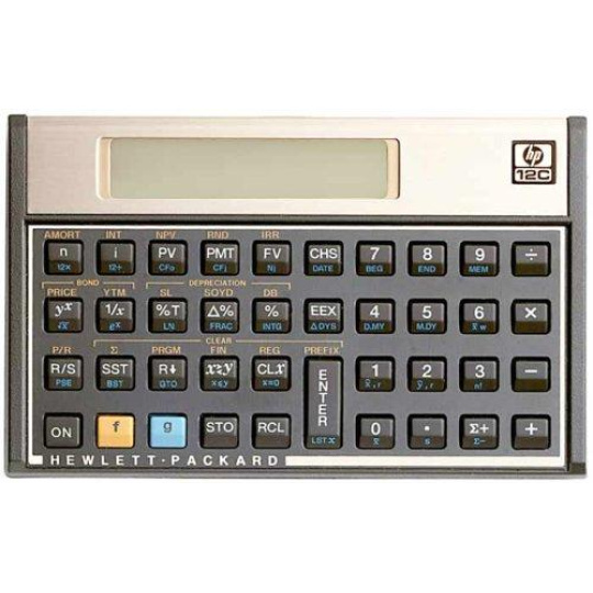 HP 12c Financial Calculator -  Finanční kalkulačka