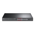 TP-Link CCTV switch TL-SL1218MP (16x100Mb/s, 2xGbE/2xSFP combo uplink, 16xPoE+, 250W)