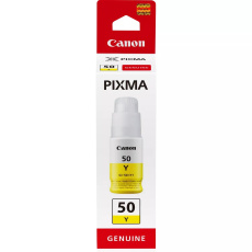 Canon BJ INK GI-50 Yellow Ink Bottle pro Canon PIXMA G6050, G5050, G7050, G7040 (7700 str.)