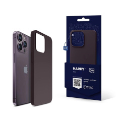 3mk Hardy Silicone MagCase pro Apple iPhone 14 Pro, Deep Purple