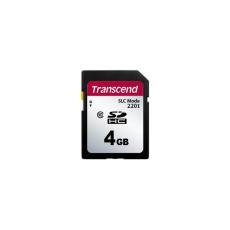 TRANSCEND SD karta 4GB SDC220I, Class 10, SLC mode, Wide Temp.