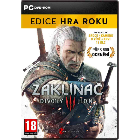 PC hra Zaklínač 3 Divoký Hon Edice Hra roku