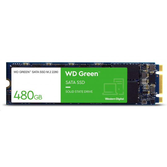 WD GREEN SSD WDS480G3G0B 480GB M.2 SATA, (R:540, W:465MB/s)