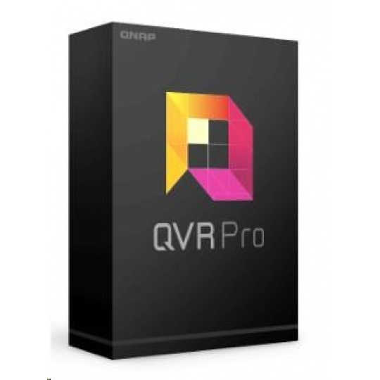 QNAP LIC-SW-QVRPRO-FULLPLAYBACK-EI elektronická licence pro QVR Pro, neomezeně kanálů, Unlimited