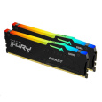 KINGSTON DIMM DDR5 64GB (Kit of 2) 6000MT/s CL36 FURY Beast RGB EXPO