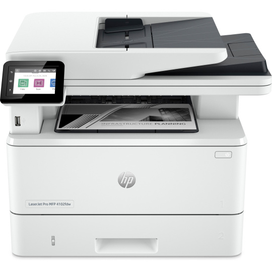 HP LaserJet Pro MFP 4102dw (40str/min, A4, USB, Ethernet, Wi-Fi, PRINT, SCAN, COPY, DADF, duplex)