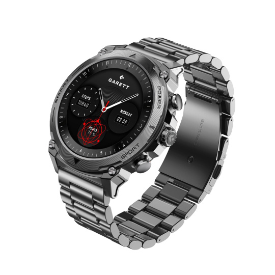 Garett Smartwatch Atom Silver Steel