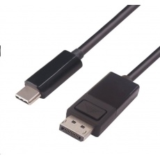 PremiumCord Převodník kabel 2m USB3.1 na DisplayPort, rozlišení 4K*2K@30Hz