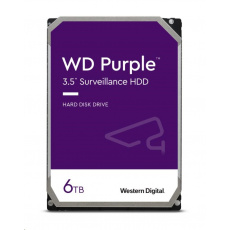 WD PURPLE WD63PURZ 6TB SATA/600 256MB cache, Low Noise, CMR