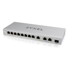 Zyxel XGS1250-12 v2, 12-Port Gigabit webmanaged Desktop Switch with 8 port 1G + 3-Port MultiGig 1/2.5/5/10G + 1-Port SFP