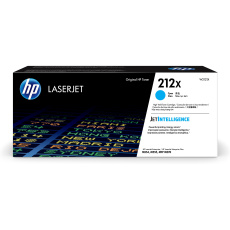 HP 212X High Yield Cyan Original LaserJet Toner Cartridge (10,000 pages)