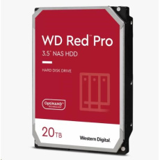 WD RED Pro NAS WD202KFGX 20TB, SATA III 3.5", 512MB 7200RPM, 285MB/s, CMR