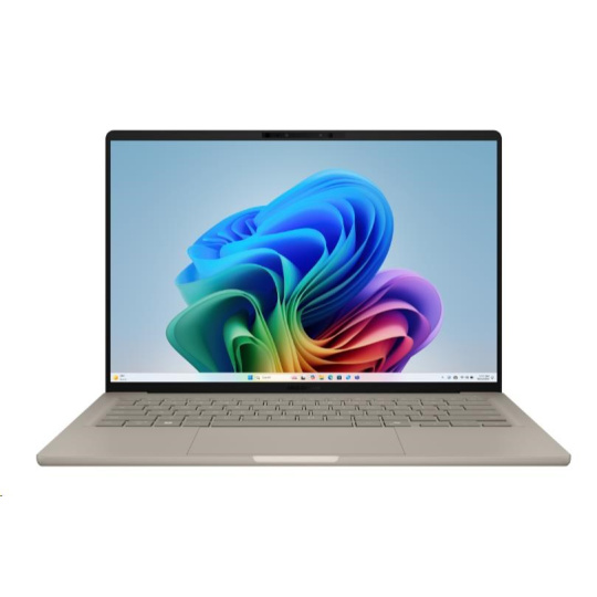 ASUS NTB Zenbook 14 (UX3407RA-OLED024X), QS X1E-78-100, 14" 1920 x 1200, 32GB, 1TB SSD, QAdreno, W11 Pro, Beige