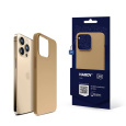 3mk Hardy Silicone MagCase pro Apple iPhone 13 Pro Max, Gold