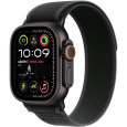 Apple Watch Ultra 2 (2024) GPS + Cellular 49mm Black Titanium Case with Black Trail Loop - M/L