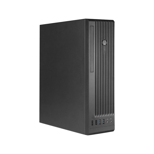 BAZAR - CHIEFTEC skříň mini ITX, BE-10B, Black, zdroj 300W 80+ Bronze, poškozený obal