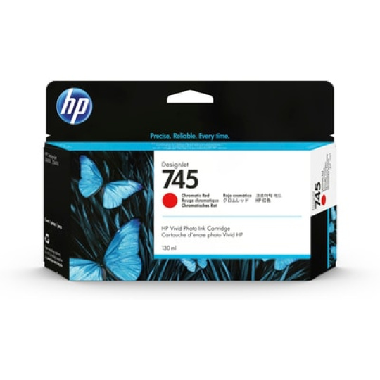 HP 745 130-ml Chromatic Red Ink Cartridge