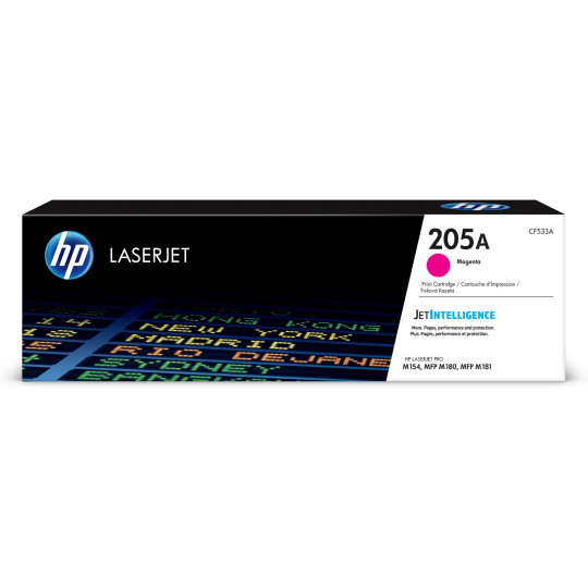 HP 205A Magenta Original LaserJet Toner Cartridge (900 pages)