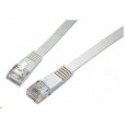 Solarix Patch kabel plochý CAT6 UTP LSOH 10m šedý non-snag-proof C6-111GY-10MB