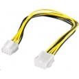 PREMIUMCORD Kabel napájecí interní 8pin, prodloužení 28cm