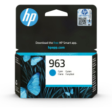 HP 963 Cyan Original Ink Cartridge (700 pages)