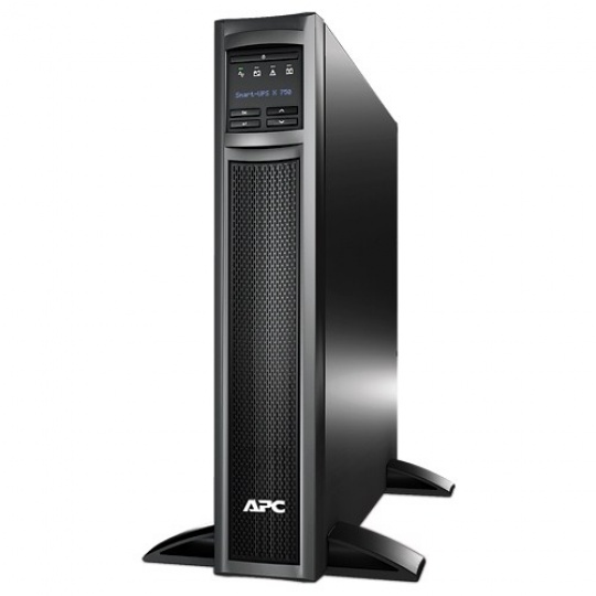 APC Smart-UPS X 750VA Rack/TowerR LCD 230V with Networking Card, 2U, (600W)