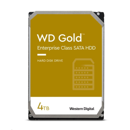 WD GOLD WD4004FRYZ 4TB, SATA III 3.5", 256MB 7200RPM, 267MB/s, CMR, Enterprise