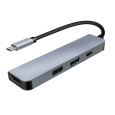 Solight 4v1 USB-C hub