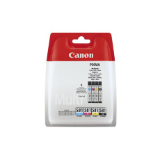 Canon CARTRIDGE CLI-581 C/M/Y/BK MULTI-PACK pro PIXMA TS615x, TS625x, TS635x, TS815x, TS825x, TS835x, TS915x (200 str.)