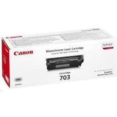 Canon TONER CRG-703 černý pro LBP-2900, LBP-2900b (2500 str.) BAZAR/POŠKOZENÝ OBAL