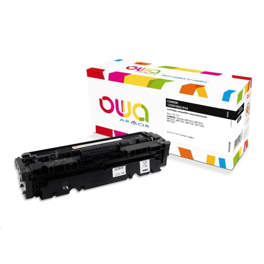 OWA Armor toner pro CANON LBP  653Cdw, 654Cx, MFP735Cx, 2200 str., černá/black (CRG046BK)