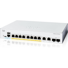 Cisco Catalyst switch C1200-8FP-2G (8xGbE,2xGbE/SFP combo,8xPoE+,120W,fanless)