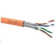 Instalační kabel Solarix SSTP, Cat7, drát, LSOH, cívka 500m SXKD-7-SSTP-LSOH