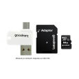 GOODRAM microSDXC karta 128GB M1A4 All-in-one (R:100/W:10 MB/s), UHS-I Class 10, U1 + Adapter + OTG card reader/čtečka