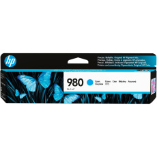 HP 980 Cyan Ink Cart, D8J07A (6,600 pages)