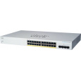 Cisco switch CBS220-24FP-4X (24xGbE,4xSFP+,24xPoE+,382W)