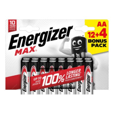 Energizer LR6/16 Max AA 12+4 zdarma