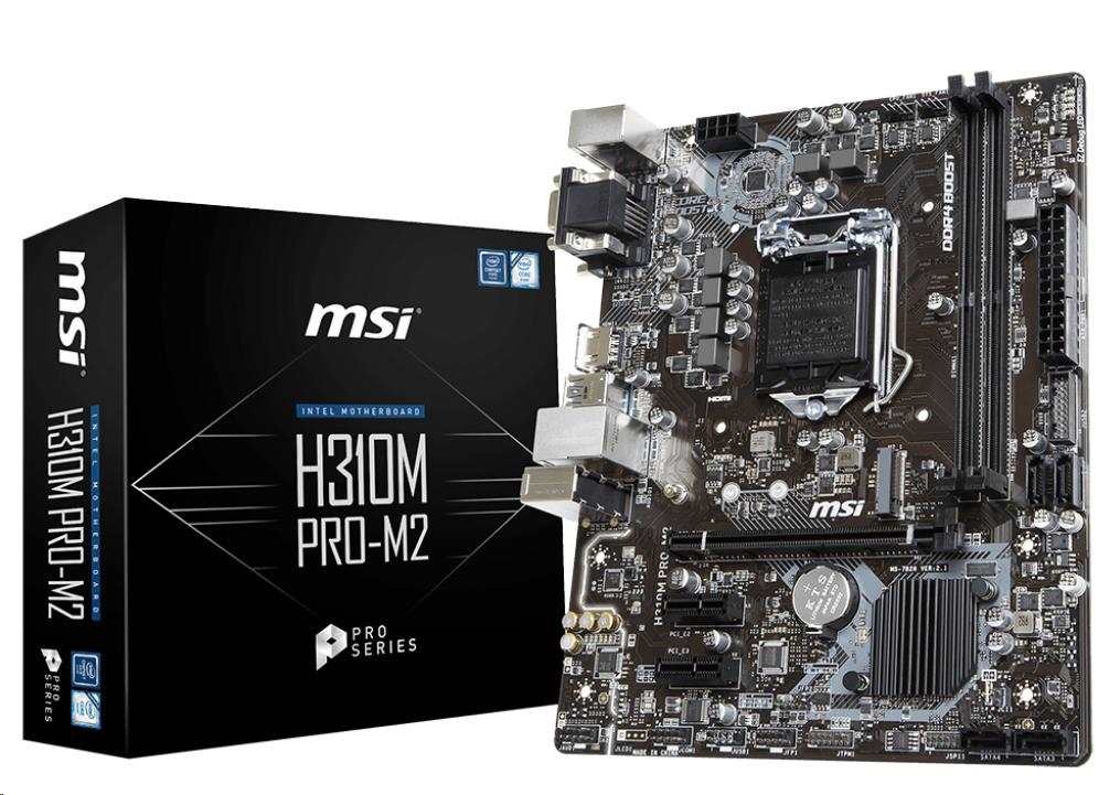 Msi h310m pro m2 plus какие процессоры поддерживает