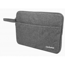 MANHATTAN Pouzdro Laptop Sleeve Seattle, Fits Widescreens Up To 14.5", 383 x 270 x 30 mm, šedá