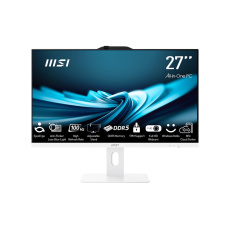 MSI AIO PRO AP272P 14M-637XEU, Core i3-14100, 27" FHD,8GB, 256GB SSD, Intel UHD,Bez OS,White