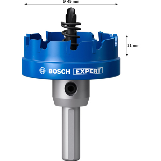 Bosch děrovka EXPERT Sheet Metal 49 mm