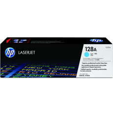 HP 128A Cyan LJ Toner Cart, CE321A (1,300 pages)