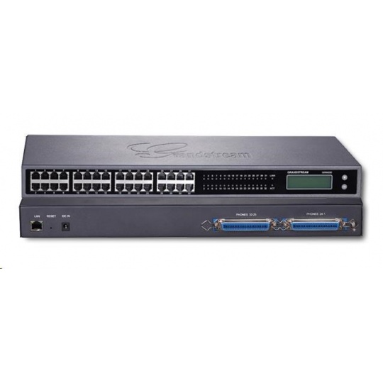 Grandstream Analog Gateways GXW4232 [32xFXS pro analogový telefon/fax, 1xGigabit Ethernet]