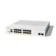 Cisco Catalyst switch C1200-16P-2G (16xGbE,2xSFP,16xPoE+,120W,fanless)