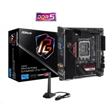 ASRock MB Sc LGA1700 Z690 Phantom Gaming-ITX/TB4, Intel Z690, 2xDDR5, 1xDP, 1xHDMI, WI-FI, mini-ITX