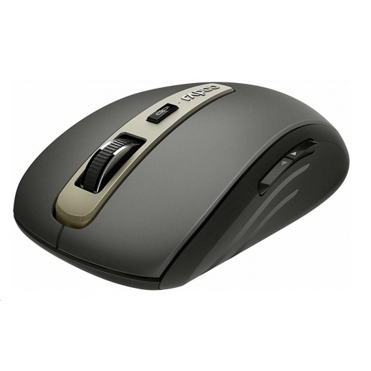 RAPOO myš MT350 Multi-mode Wireless Optical Mouse, Black